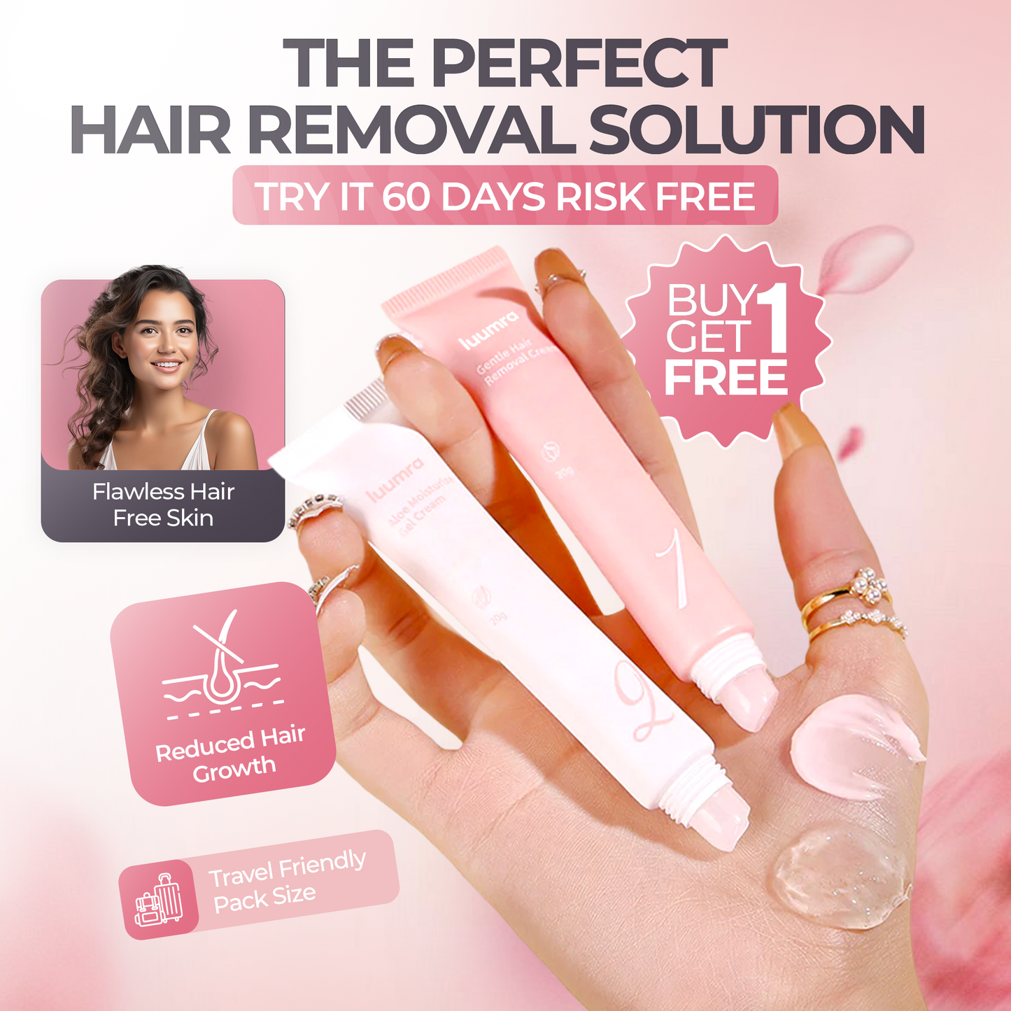 Luumra Instant Hair Removal Kit